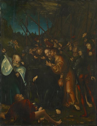 La cattura di Cristo da Lucas Cranach the Elder